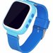 Ceas Smartwatch cu GPS Copii iUni Q80, Telefon incorporat, Buton SOS, Bluetooth, Albastru